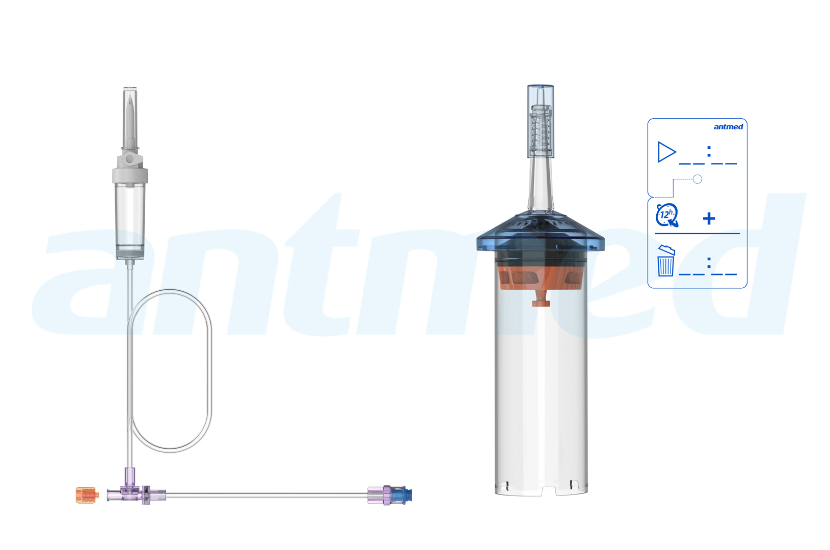 12hours Multi-patient syringe system