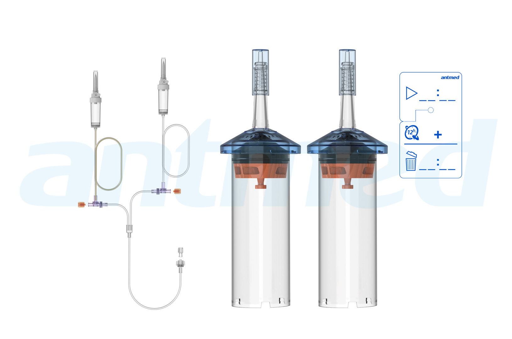 12hours Multi-patient syringe system