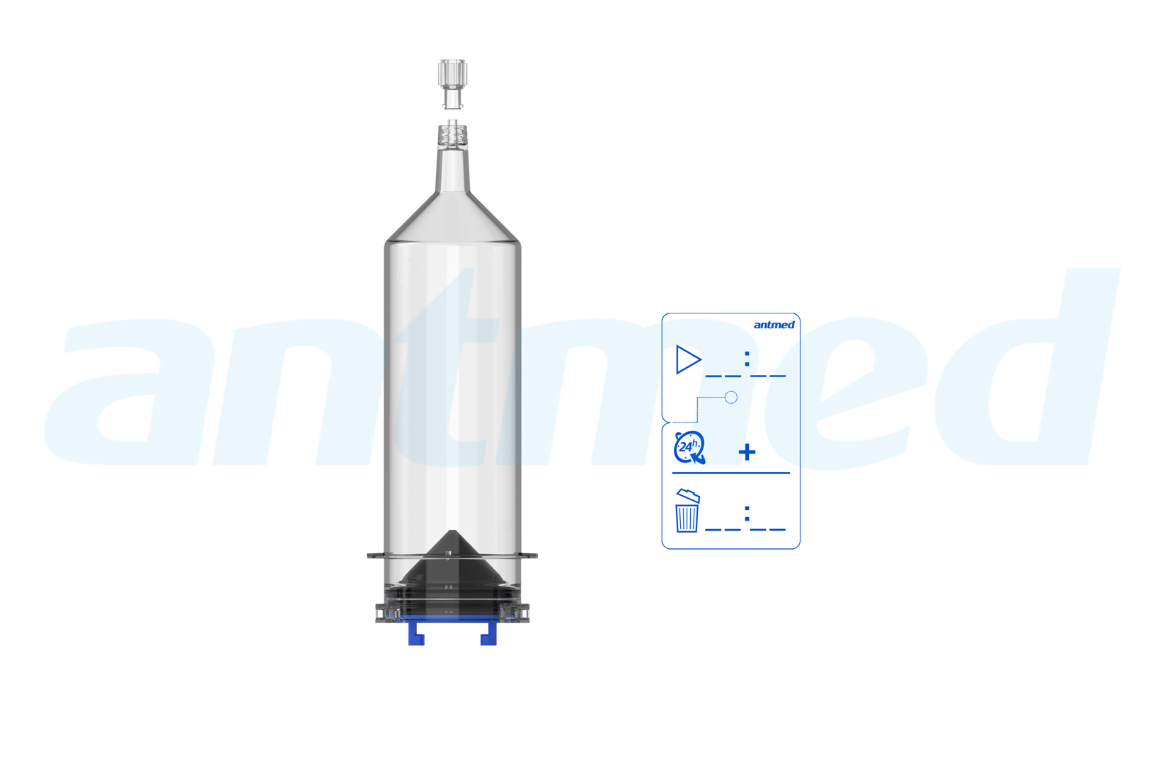 24hours Multi-patient syringe system