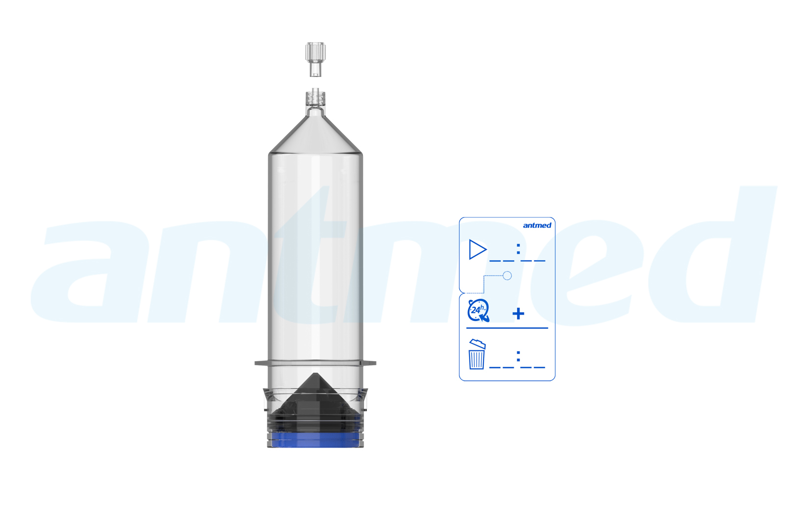 24hours Multi-patient syringe system