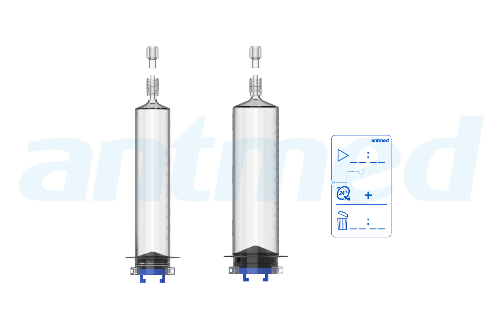 24hours Multi-patient syringe system