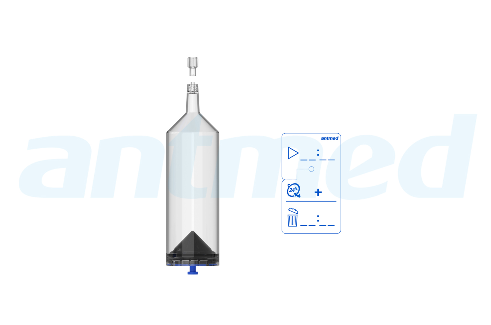 24hours Multi-patient syringe system